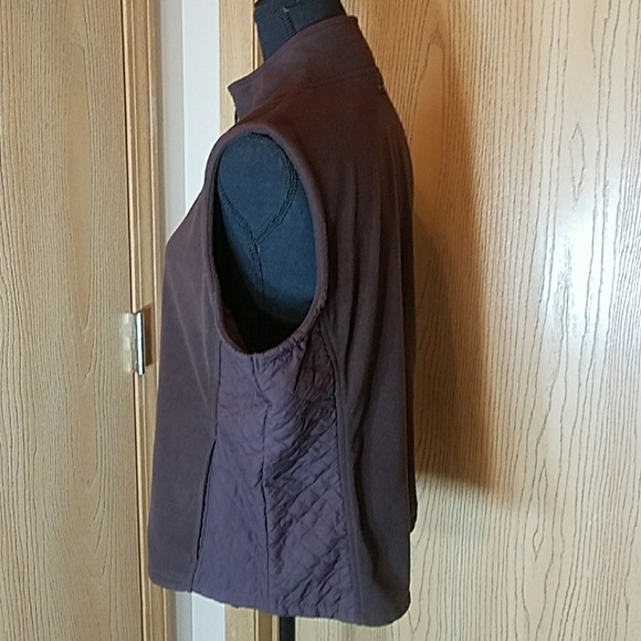 Columbia XCO Zip Up Sleeveless Fleece Vest - Picture 4 of 7